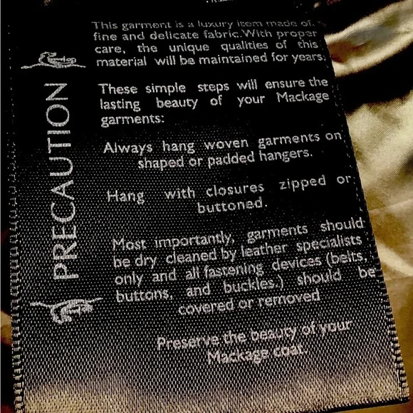 Mackage Shiny Black Puffer Coat - Picture 2 of 7